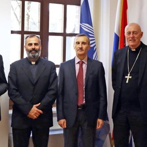 Apostolski nuncij i veleposlanik Republike Italije na Hrvatskom katoličkom sveučilištu